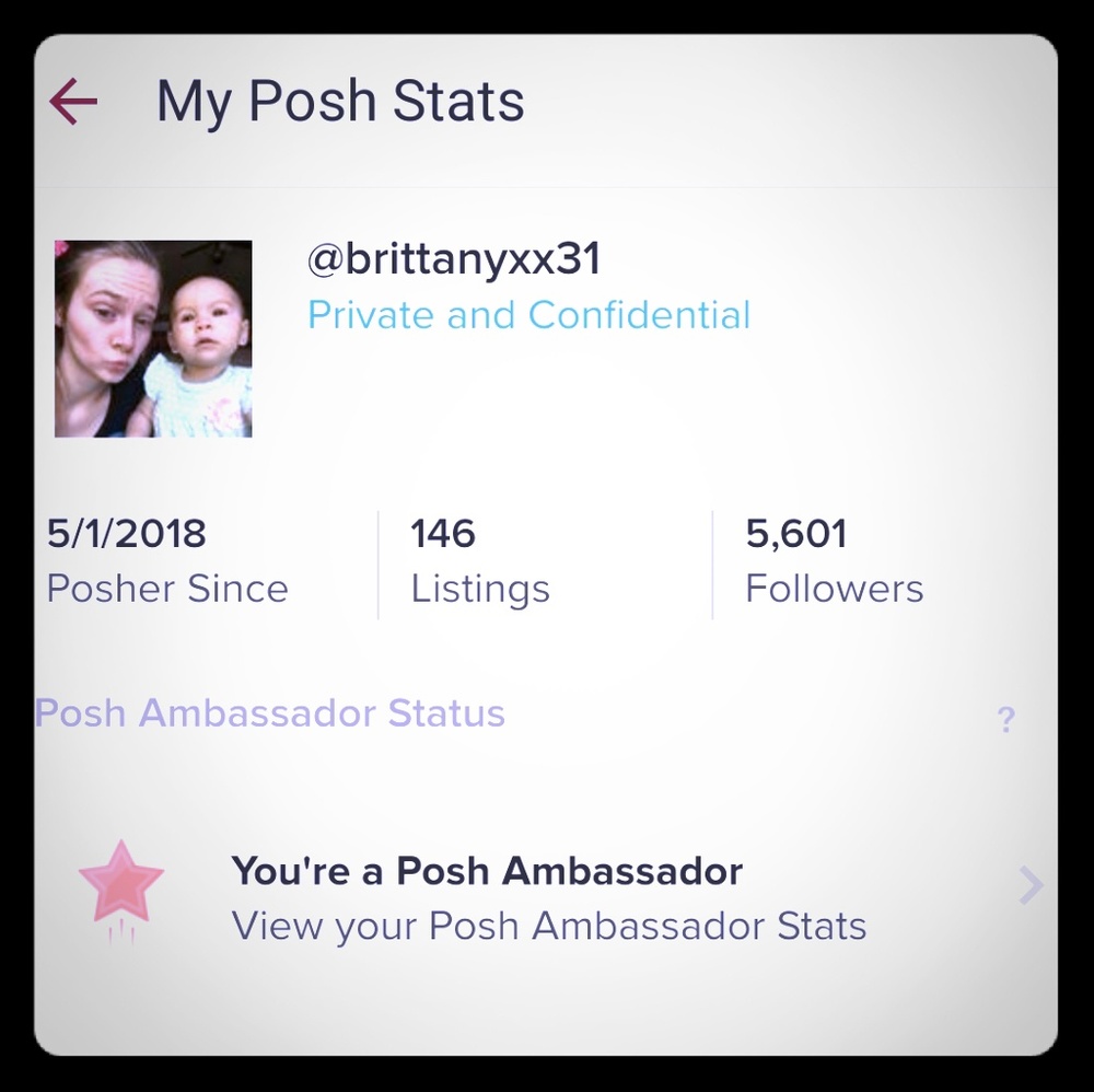 I'm a Posh Ambassador!!